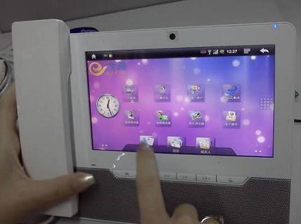 電信智能家庭電話機(jī)實拍