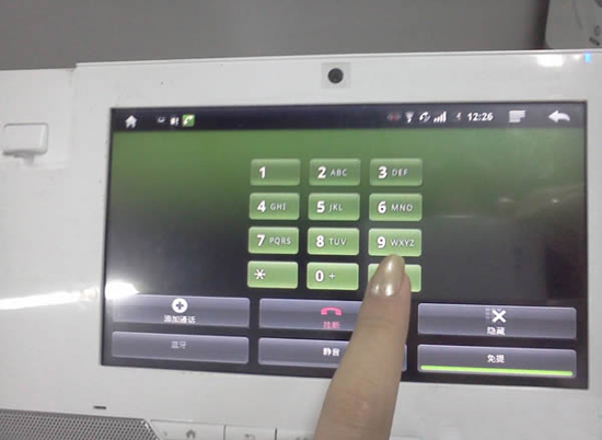 電信智能家庭電話機(jī)實拍